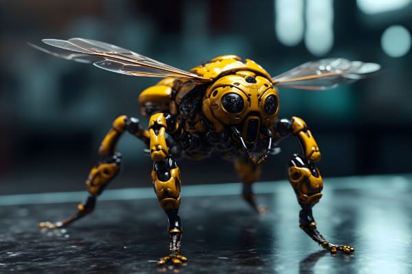 bee robot prototype