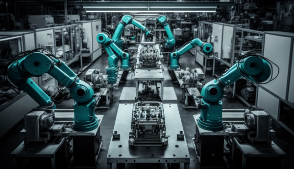 robotic production line