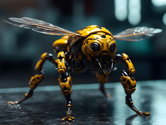 bee robot prototype