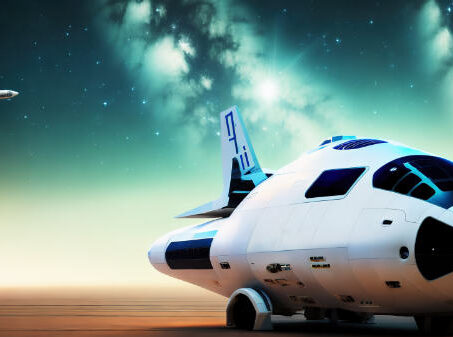 space shuttle art
